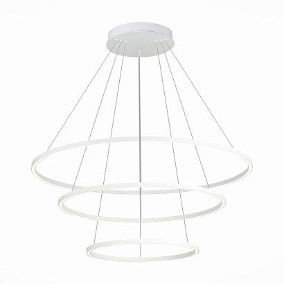 люстры cветильник подвесной  smart st-luce белый/белый led 1*114w 2800-6500k, доставка по Казахстану 