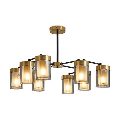 подвесная люстра freya fr5432pl-08bbs, доставка по Казахстану 