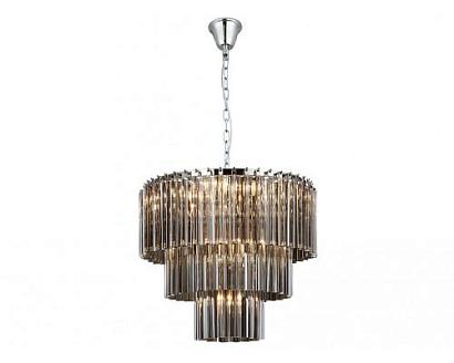 newport люстра, nickel fume glass d40*h36/200 cm e14 10*60w, доставка по Казахстану 
