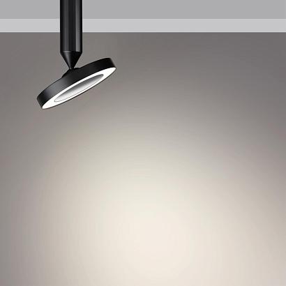 люстры 359279 over nt23 000 черный светильник накладной светодиодный ip20 led 18w 85-265v 1350лм 3000к mirror, доставка по Казахстану 