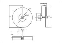 Дополнительная картинка Настенный светильник (бра) Maytoni MOD305WL-01B