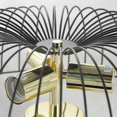 Потолочные Потолочная люстра Lussole Loft Brooks GRLSP-8251, доставка по Казахстану 