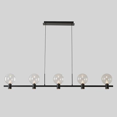 люстра crystal lux duet sp35w led black 4090/235, доставка по Казахстану 