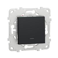 Переключатель одноклавишный перекрестный с подсветкой Schneider Electric Unica New NU520554N 