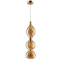 Дополнительная картинка Светильник подвесной Crystal Lux IRIS SP1 B AMBER Crystal Lux 2073/201