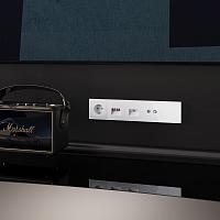 Розетка компьютерная встраиваемая Voltum S70 RJ45 кат.6 (белый глянцевый) VLS060101, фото 4
