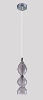 светильник подвесной crystal lux iris sp1 b smoke crystal lux 2074/201, доставка по Казахстану 