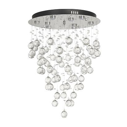 люстры каскадная светодиодная люстра arti lampadari flusso l 1.4.45.601 n, доставка по Казахстану 