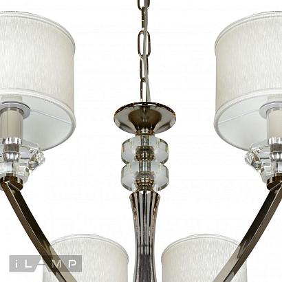 подвесная люстра ilamp oxford 85175/8 cr, доставка по Казахстану 