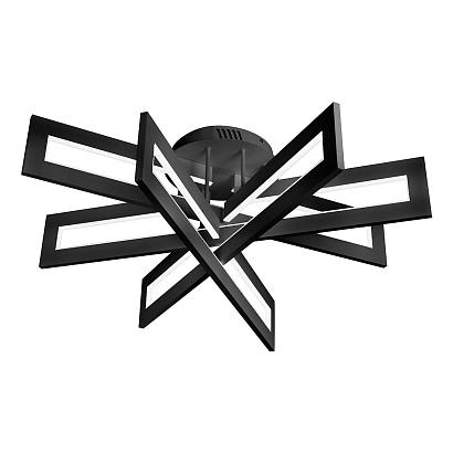 люстры потолочный светодиодный светильник iledex stalker 9082-r800-x 128w bk, доставка по Казахстану 