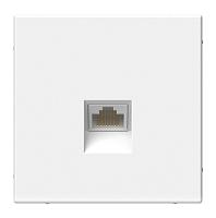 Розетка компьютерная ArtGallery RJ45 кат.6A механизм лотос SE GAL001386 
