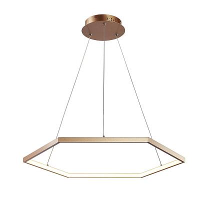 подвесной светодиодный светильник favourite hexagon 2103-6p, доставка по Казахстану 