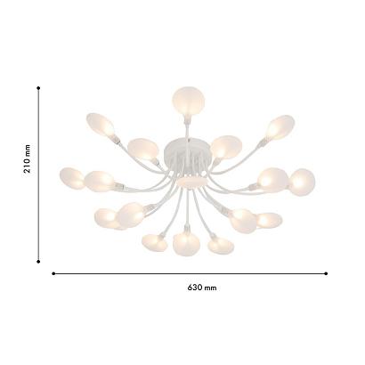 люстры потолочная люстра f-promo skein 4198-20c, доставка по Казахстану 