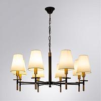 Дополнительная картинка Подвесная люстра Arte Lamp RICCARDO A4075LM-8BK