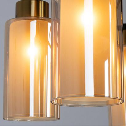 Потолочные Потолочный светильник Arte Lamp LEO A7027PL-8BK, доставка по Казахстану 