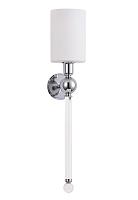 Бра Crystal Lux MIRABELLA AP1 CHROME/WHITE Crystal Lux 0421/401