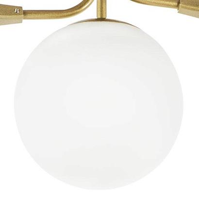 Потолочные 815553  MX22502-5A  Люстра CROCO 5х5W  led  G9 ЗОЛОТО - БЕЛЫЙ  в комплекте, доставка по Казахстану 