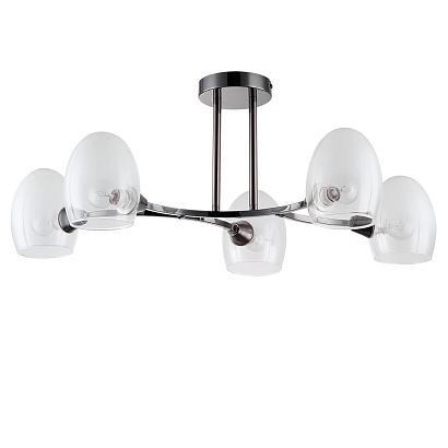 купить 6513/5C MODERNI LN23 черный Потолочный светильник E14 5*40W 220V KENDALL в Алматы, svet.kz, доставка по Казахстану 
