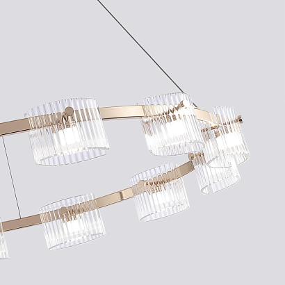 люстры подвесная люстра ori 4248-12p, доставка по Казахстану 