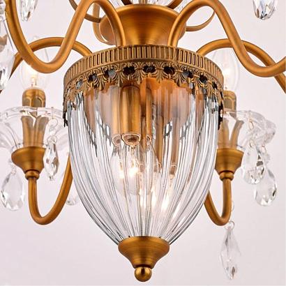 подвесная люстра arte lamp schelenberg a4410lm-6-2sr, доставка по Казахстану 