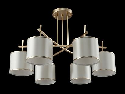 купить Люстра Crystal Lux SERGIO PL6 GOLD Crystal Lux 2901/306 в Алматы, svet.kz, доставка по Казахстану 