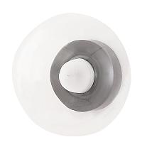 Бра Crystal Lux BOSQUE AP1 BLACK/TRANSPARENT Crystal Lux 0270/401
