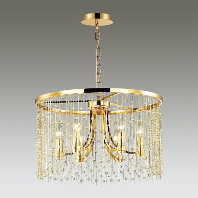 подвесная люстра odeon light raini 4844/6, доставка по Казахстану 