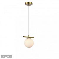 светильник подвесной ilamp golden 2134-1 br, доставка по Казахстану 