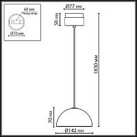 Дополнительная картинка 5452/6L Odeon Light Подвесной светильник LULU