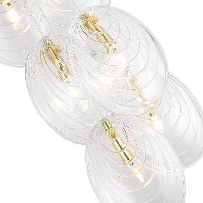 светильник подвесной crystal lux mar sp6 transparente crystal lux 2350/206, доставка по Казахстану 