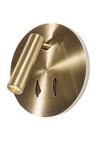 Настенный светильник Crystal Lux CLT 223W BZ Crystal Lux 1400/514