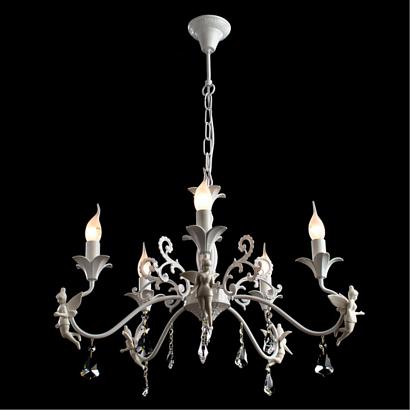 люстры подвесная люстра arte lamp angelina a5349lm-5wh, доставка по Казахстану 