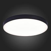 люстры st606.442.96 светильник потолочный черный led 1*96w 4000k 8 640lm ra>85 120° ip20 d600xh55 185-265v, доставка по Казахстану 