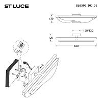 Дополнительная картинка SL6509.201.01 Светильник настенный ST-Luce 