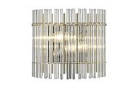 Бра Crystal Lux AURELIO AP2 GOLD+CHROME/TRANSPARENT Crystal Lux 0210/402