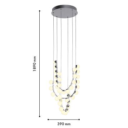 люстры подвесной светильник helmet 4589-4p, доставка по Казахстану 