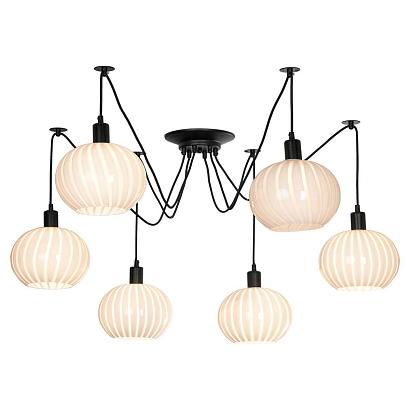 люстры подвесная люстра lussole lgo shirley lsp-8438, доставка по Казахстану 