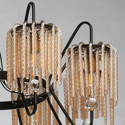 люстры 443010908 mw-light лавиния 8*60w е14 люстра, доставка по Казахстану 