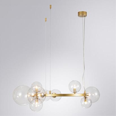 подвесная люстра arte lamp vincent a7790sp-10go, доставка по Казахстану 