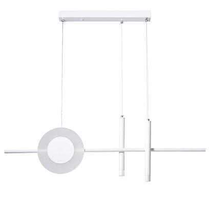 5614/28l ledio ln23 024 белый светильник подвесной led 28w 3000-6000к 3053лм 220v mizuki, доставка по Казахстану 