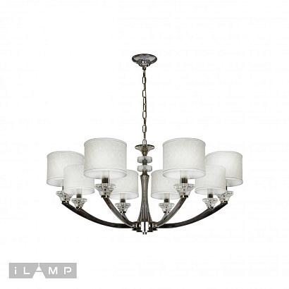 подвесная люстра ilamp oxford 85175/8 cr, доставка по Казахстану 