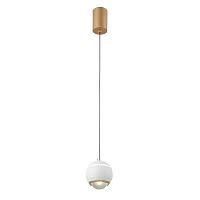 светильник подвесной crystal lux caro sp led white crystal lux 1341/201, доставка по Казахстану 