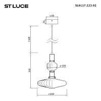 Дополнительная картинка SL6117.223.02 Светильник подвесной ST-Luce 