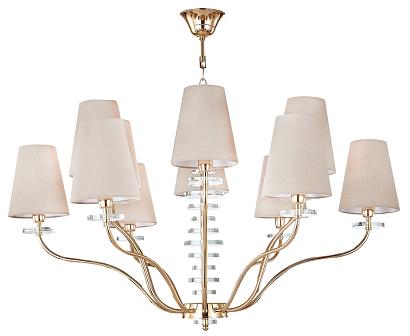 люстры люстра crystal lux armando sp6+6 gold crystal lux 0181/312, доставка по Казахстану 