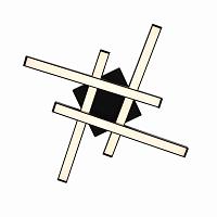 люстры потолочный светодиодный светильник st luce samento sl933.402.04, доставка по Казахстану 