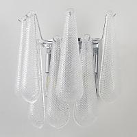 Дополнительная картинка Настенный светильник FONTAIN AP2 CHROME Crystal Lux 1803/402