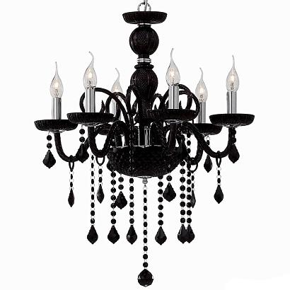 Подвесные Светильник GIUDECCA SP6 NERO 32504, доставка по Казахстану 