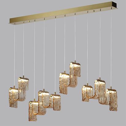 5105/52l odeon light  люстра линейная flow, доставка по Казахстану 