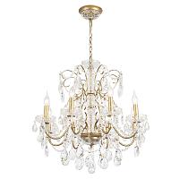 люстра crystal lux odelis sp8 gold crystal lux 2571/308, доставка по Казахстану 