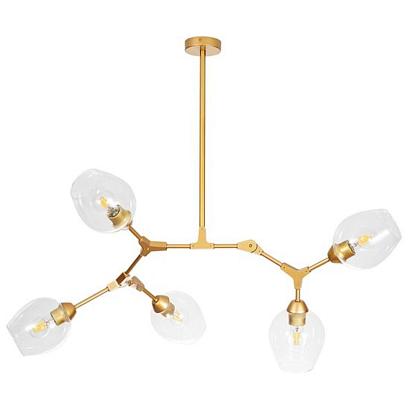 подвесной светильник arte lamp yuka a4103sp-5go, доставка по Казахстану 